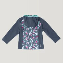 Girls' Traverse Softshell Jacket -Fashionable Swimwear 980252952GREY 02