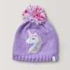 Aquarius Girls' Unicorn Beanie