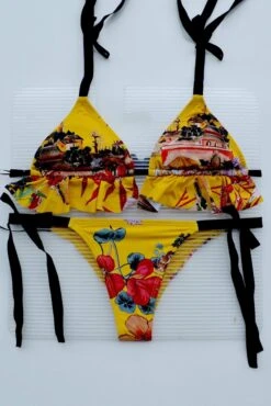 Aguaclara Swimwear Dinastia Oriental Ruffle Triangle Top & Cheeky Bottom Bikini Swimwear Set -Fashionable Swimwear aguaclara swimwear apparel accessories clothing swimwear aguaclara swimwear dinastia oriental ruffle triangle top cheeky bottom bikini swimwear set 28008177336418 scaled