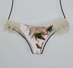 Aguaclara Swimwear Pavo Real Rosa Triangle Top & String Cheeky Bottom Set -Fashionable Swimwear aguaclara swimwear apparel accessories clothing swimwear aguaclara swimwear pavo real rosa triangle top string cheeky bottom set 28017488134242