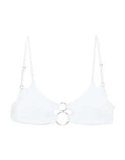 Beach Bunny Lexi White Bralette & Nadia Skimpy Bottom Bikini Swimwear Set -Fashionable Swimwear beach bunny apparel accessories clothing swimwear beach bunny lexi white bralette nadia skimpy bottom bikini swimwear set 8842835361890