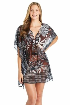 Bold Moves Caftan Swimsuit Cover Up -Fashionable Swimwear bleu rod bold moves caftan cover up swimsuit cover up caftan bm 35113372975279 scaled