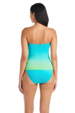 Cool Breeze Strapless Bandeau Tankini Top -Fashionable Swimwear bleu rod cool breeze tankini draped bandeau tankini top cb 35113624174767 scaled