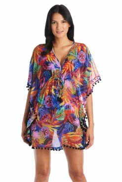 Night Safari Caftan Swim Cover Up