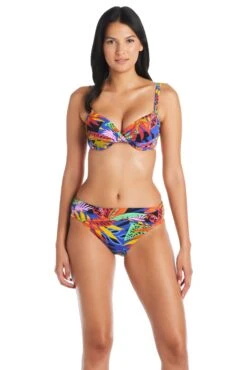 Night Safari Sarong Bikini Bottom -Fashionable Swimwear bleu rod night safari sarong bikini bottom sarong bikini bottom ns 35113747185839 scaled