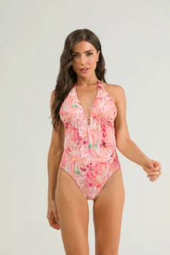 Leblon Way Print Vivian One Piece Swimsuit Swimwear