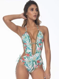 Sunshine Designer Luxury Monokini One Piece Swimsuit