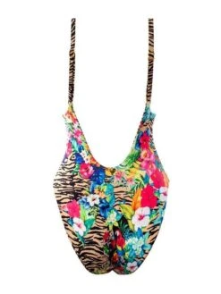 Fashionable Swimwear -Fashionable Swimwear montoya apparel accessories clothing swimwear liliana montoya gaia rainforest tiger adjustable strap one piece trikini 2021 sexy liliana montoya gaia rainforest tiger one piece trikin