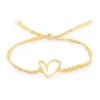 Liliana Montoya Gold Heart Camel Bracelet