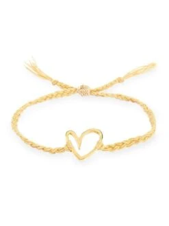 Liliana Montoya Gold Heart Camel Bracelet