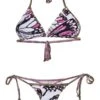 Liliana Montoya Brasilerita Floral Print Triangle Top & Micro Thong Bikini