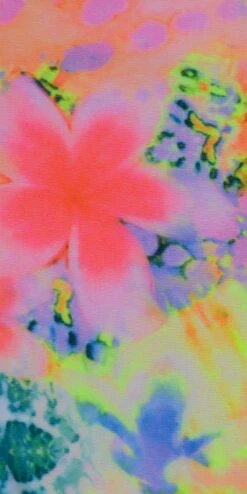 Liliana Montoya Swim Bikini Brasilerita Strappy Flower Power Print Triangle Top & Micro Thong Bottom -Fashionable Swimwear montoya apparel accessories clothing swimwear one size print liliana montoya swim bikini brasilerita strappy flower power print triangle top micro thong bottom 28014737588322