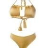 Liliana Montoya GAiA Gold Bandeau Top & Cheeky Bottom Set