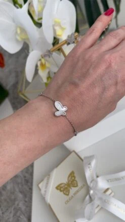 Silver Butterfly Bracelet -Fashionable Swimwear olganikoza bracelets silver butterfly bracelet 28783951413346