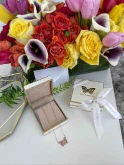 Gorgeous Silver Butterfly Necklace -Fashionable Swimwear olganikoza gorgeous silver butterfly necklace 28783948759138