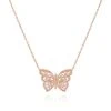 Rose-Gold Papillon Necklace