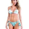 Saona Triangle Top & Side Tie Cheeky Bottom Set