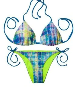 Thaikila Gwada Reversible Triangle Top And Side Tie Brazilian Bottom Bikini Swimwear Swimsuit Set 8 Thaikila Gwada Reversible Triangle Top And Side Tie Brazilian Bottom Bikini Swimwear Swimsuit Set -Fashionable Swimwear thaikila apparel accessories clothing swimwear print one size thaikila gwada reversible triangle top and side tie brazilian bottom bikini swimwear swimsuit set 28017031118946